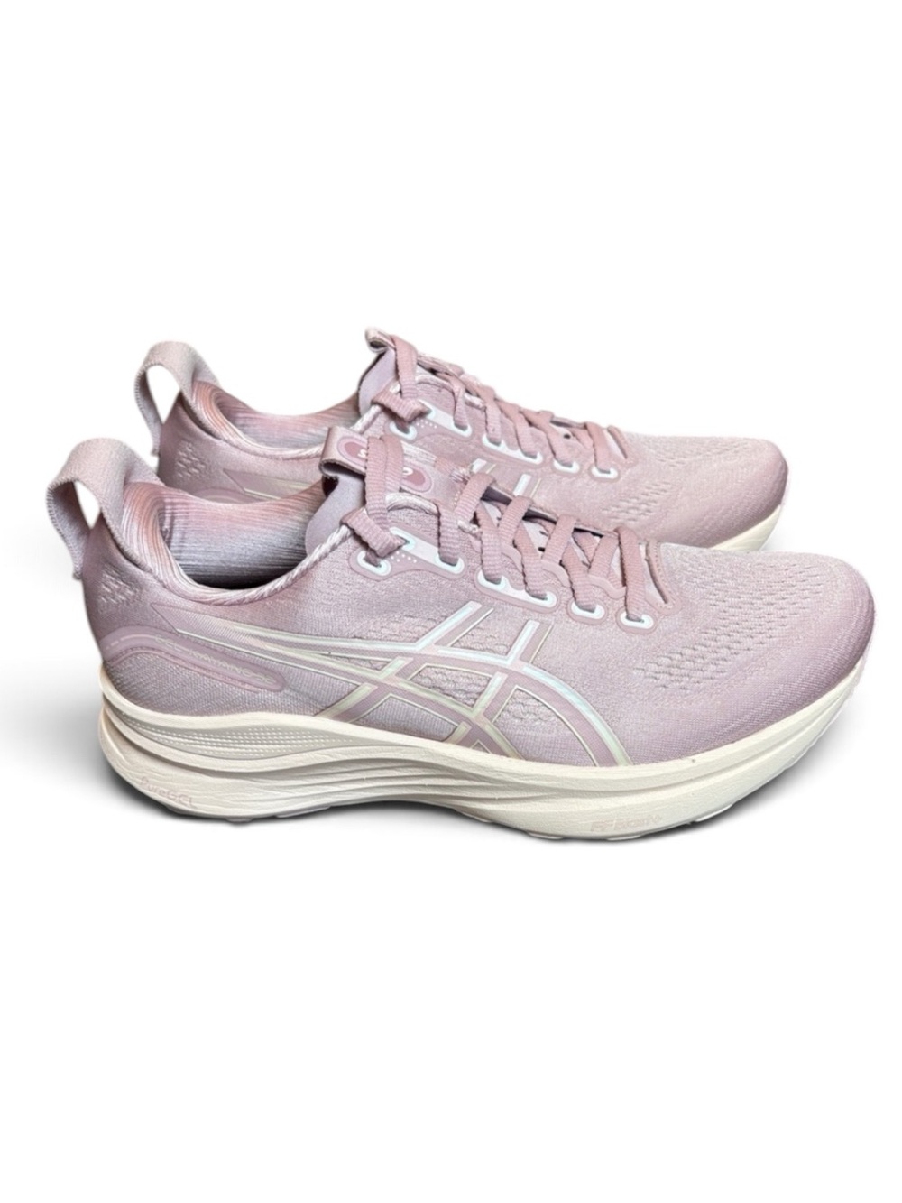 ASICS Gel-Kayano 32 Running Shoes Women's 10W WIDE Soft Lilac